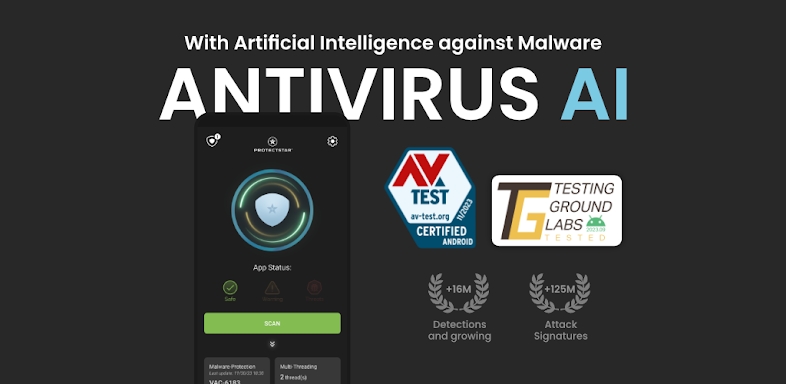Antivirus AI - Virus Cleaner screenshots