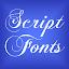 Script Fonts for Android icon