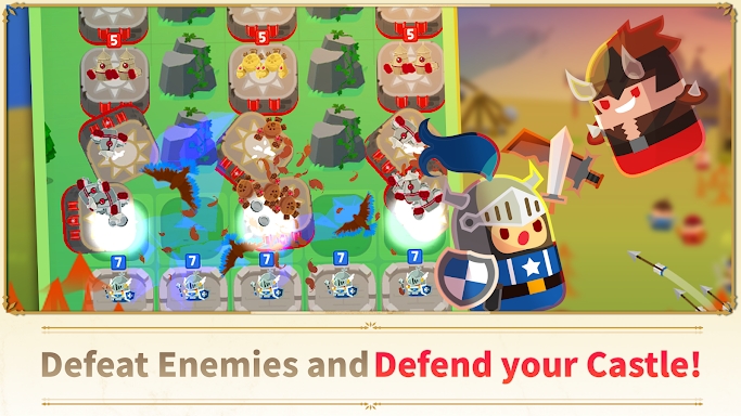 Merge Tactics: Kingdom Defense screenshots