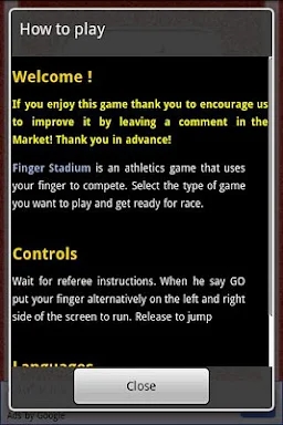 Finger Stadium screenshots