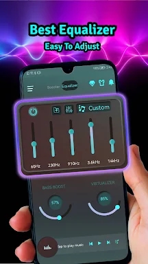 Bass Booster 2X Volume Booster screenshots