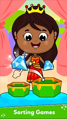 Timpy Baby Princess Phone Game screenshots