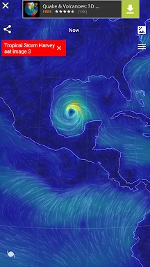 Wind Map Hurricane Tracker, 3D screenshots