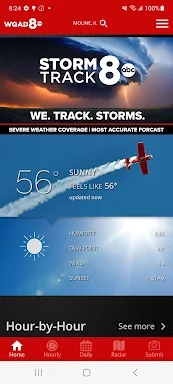 WQAD Storm Track 8 Weather screenshots