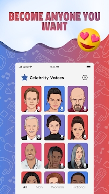 Voice Changer-prank celebrity screenshots