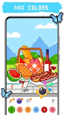 Pixel Art Games: Pixel Color screenshots