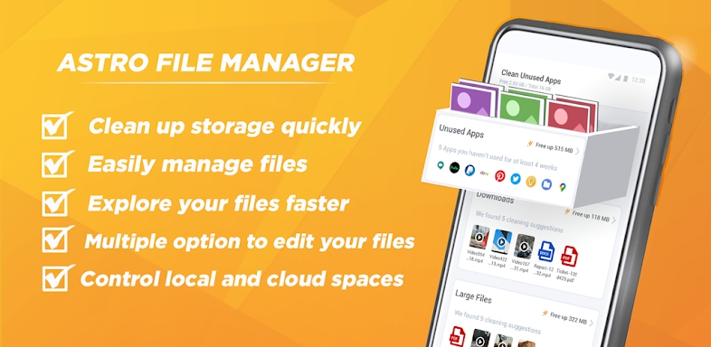 ASTRO File Manager & Cleaner screenshots