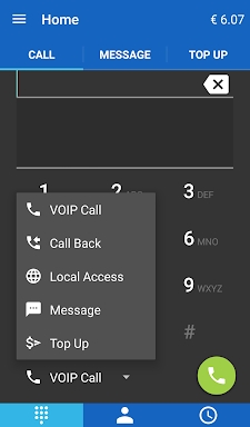 Jumblo - Mobile Sip calls screenshots