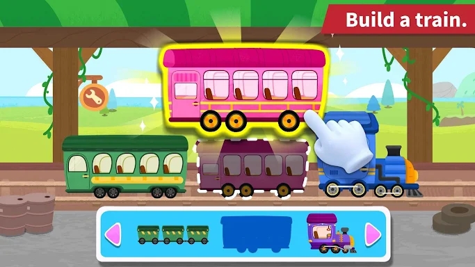 Baby Panda's Train screenshots