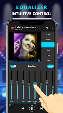 EQ Bass Music Player- KX Music screenshots