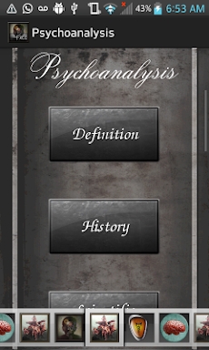 Psychology screenshots