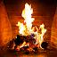 Blaze - 4K Virtual Fireplace icon