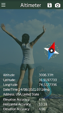 Altitude Meter - Altimeter App screenshots
