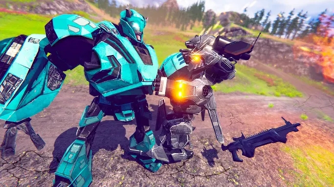 Monster Truck Robot Transforming: Future Robot War screenshots