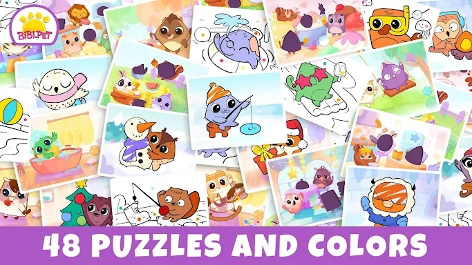Puzzle and Colors Kids Games screenshots
