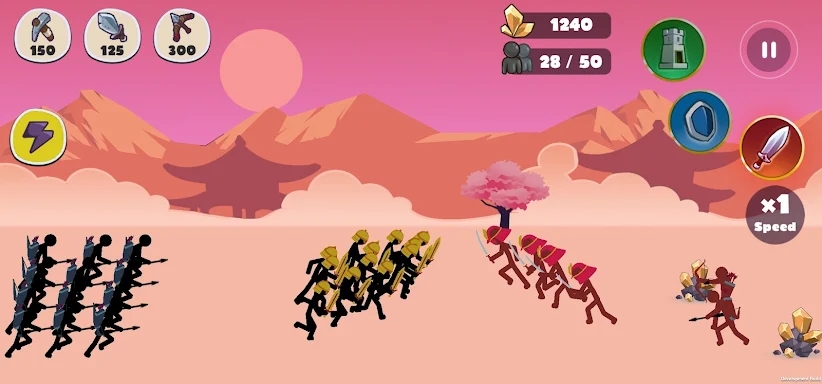 Stickman Battle Empires War screenshots
