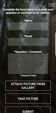 Virginia Tech Tree ID screenshots