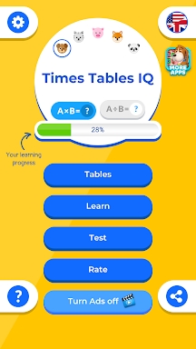 Multiplication / Times Tables screenshots
