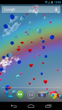 Balloons 3D live wallpaper screenshots