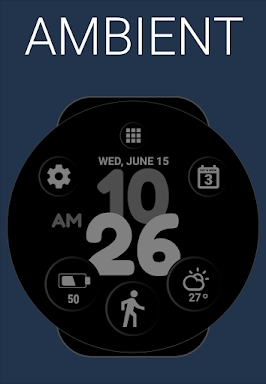 Color Watch Face (by HuskyDEV) screenshots