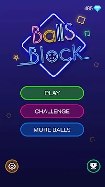 Bricks Breaker - Glow Balls screenshots