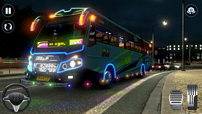 Coach Bus Simulator 3D Games screenshots