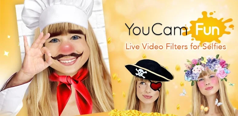 YouCam Fun - Snap Live Selfie  screenshots