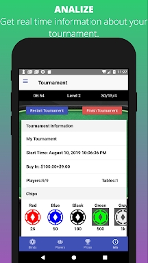Poker Tournament Manager screenshots
