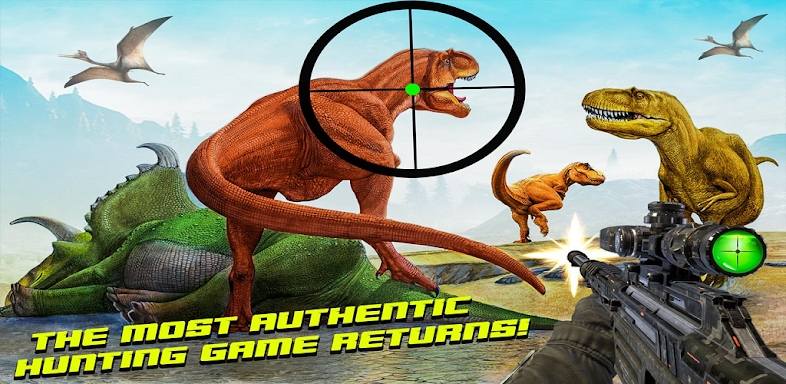 Wild Dinosaur Hunting Gun Game screenshots