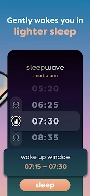 Sleepwave : Smart Alarm Clock screenshots
