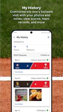 MLB Ballpark screenshots