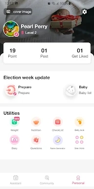 Pregnancy Test, Tracker Guide screenshots