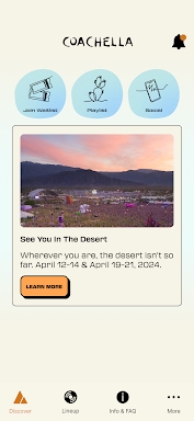 Coachella Official screenshots