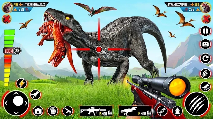 Wild Dino Hunting Zoo Games 3D screenshots