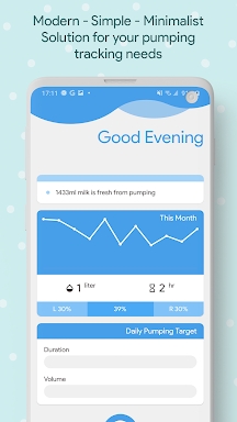Mom's Pumping Journal - Tracker for your baby screenshots