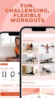 WeGLOW: Fitness Workout Recipe screenshots