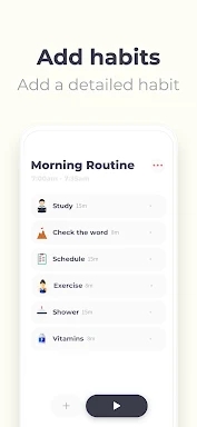 Routinery: Self care / Routine screenshots