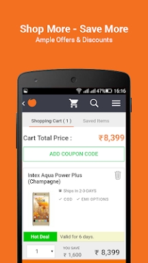 Infibeam Online Shopping App screenshots