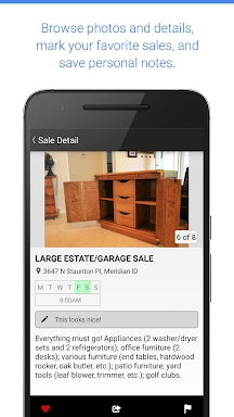Garage Sale Map - gsalr.com screenshots