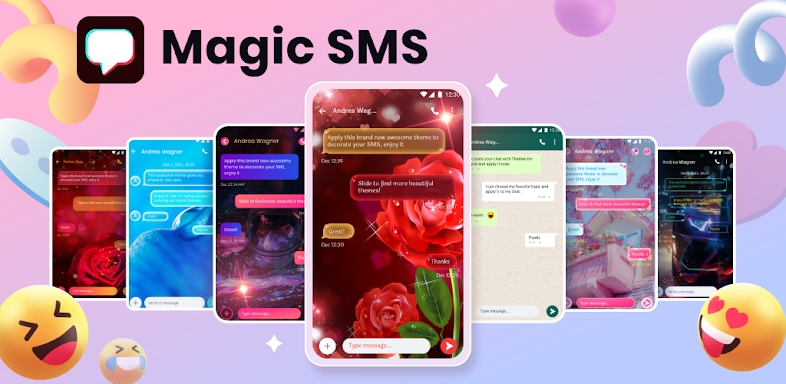 Magic SMS - Text Messages screenshots