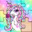 Unicorn Puzzles Game for Girls icon