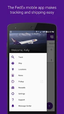 FedEx Mobile screenshots