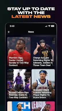 NBA G League screenshots