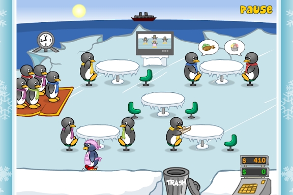 Penguin Diner: Restaurant Dash screenshots