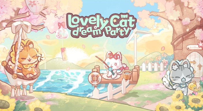 Lovely cat dream party screenshots