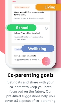 amicable co-parenting screenshots