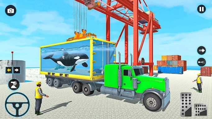 Sea Animal Transport Truck 3D screenshots