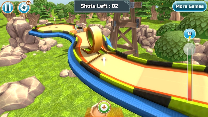 Mini Golf Rival Cartoon Forest screenshots