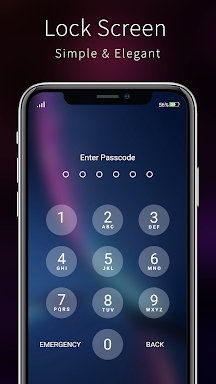 OS16 Lockscreen for iphone 14 screenshots