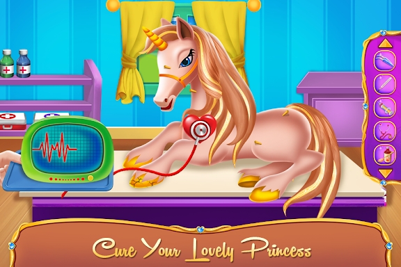 Unicorn Pony Horse Care Game screenshots